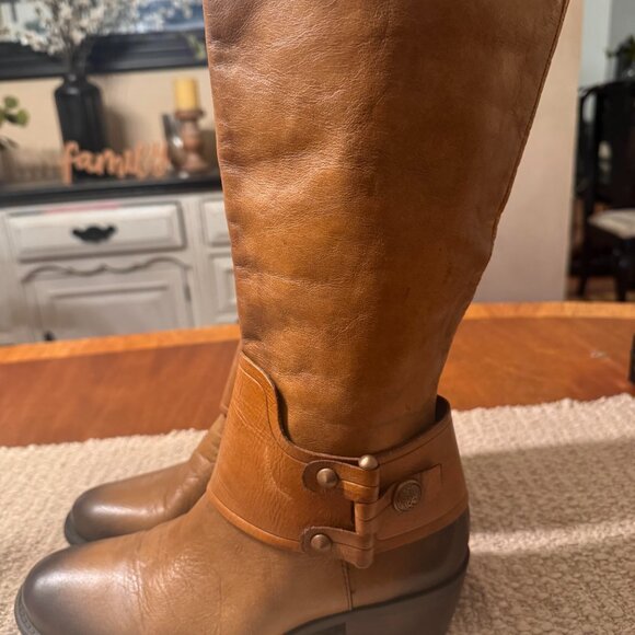 Vince Camuto tall riding boots Brooklee size 8.5, 38.5 - Picture 2 of 7
